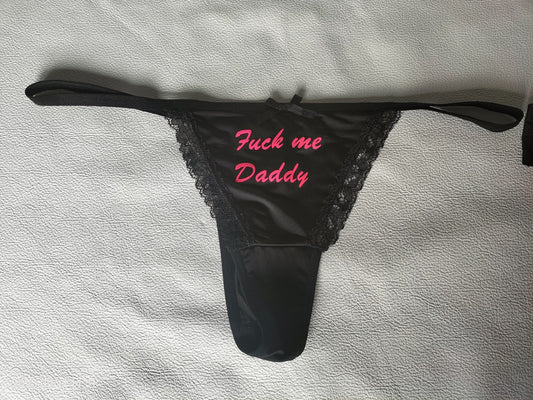 Various panties fuck me daddy
