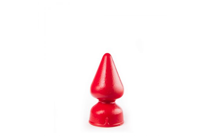 ZiZi Gasmo Red – Brede TPR Buttplug Ø 6,7 cm