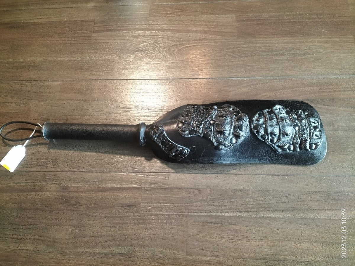 Backstrap paddle zwart/zwart - SM - speeltjes