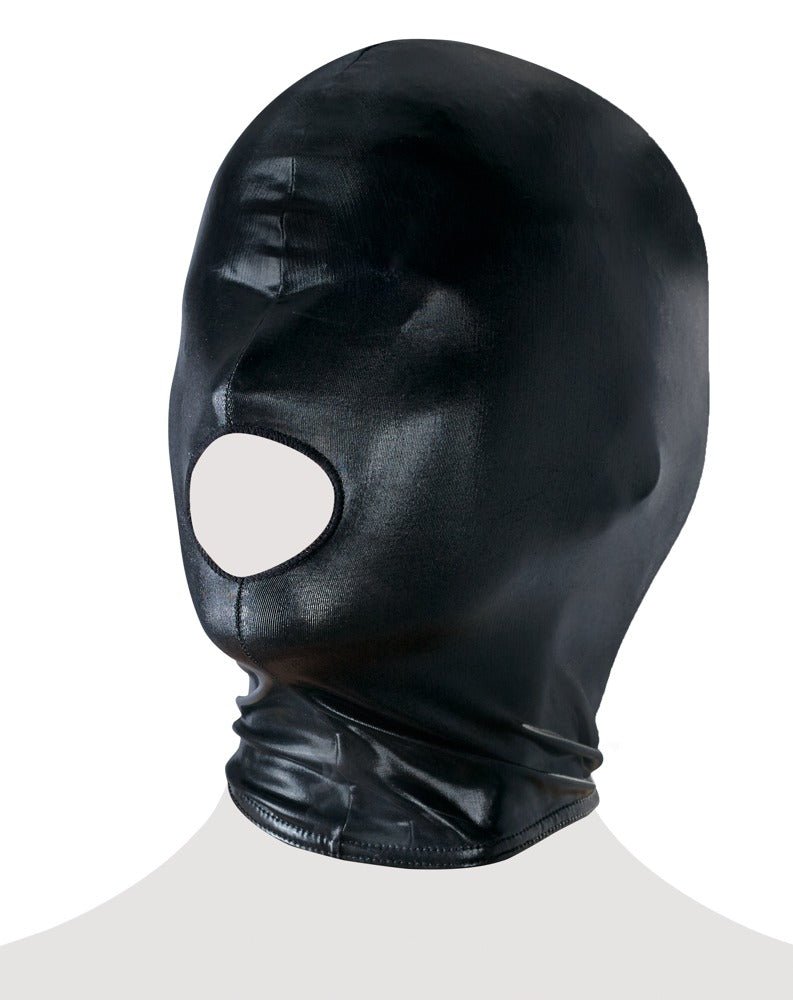 Bad Kitty wetlook hoofdmasker met afgesloten ogen - SM - speeltjes