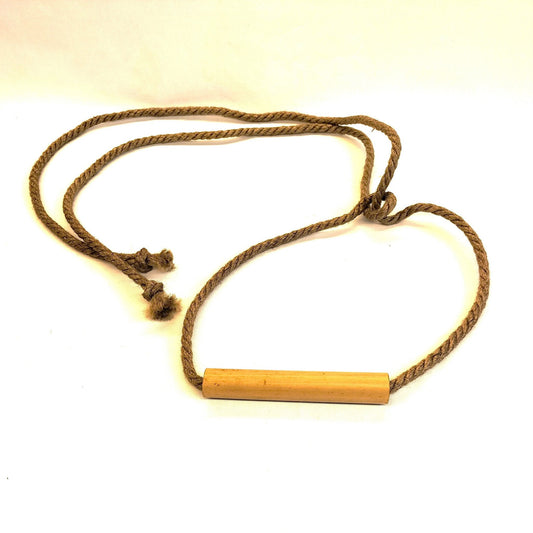 Bamboe Jute Mondgag Handgemaakt 6mm – 11cm Bamboe Naturel of Groen - Gagballs - SM - speeltjes