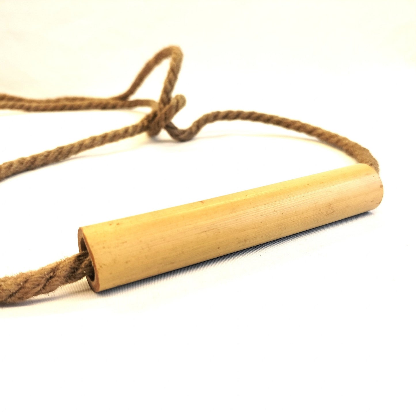 Bamboe Jute Mondgag Handgemaakt 6mm – 11cm Bamboe Naturel of Groen - Gagballs - SM - speeltjes