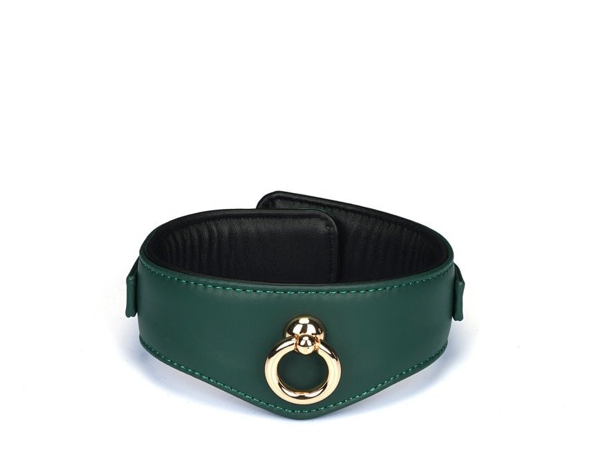 BDSM collar en/of hand/voet boeien set los verkrijgbaar green - SM - speeltjes