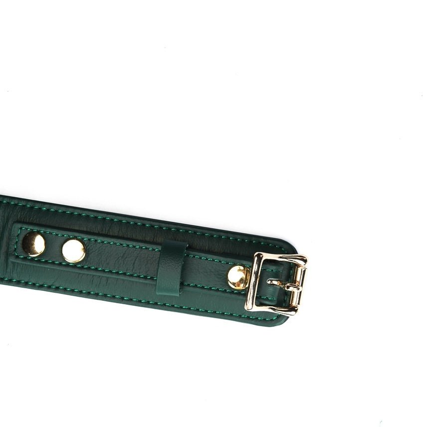 BDSM collar en/of hand/voet boeien set los verkrijgbaar green - SM - speeltjes