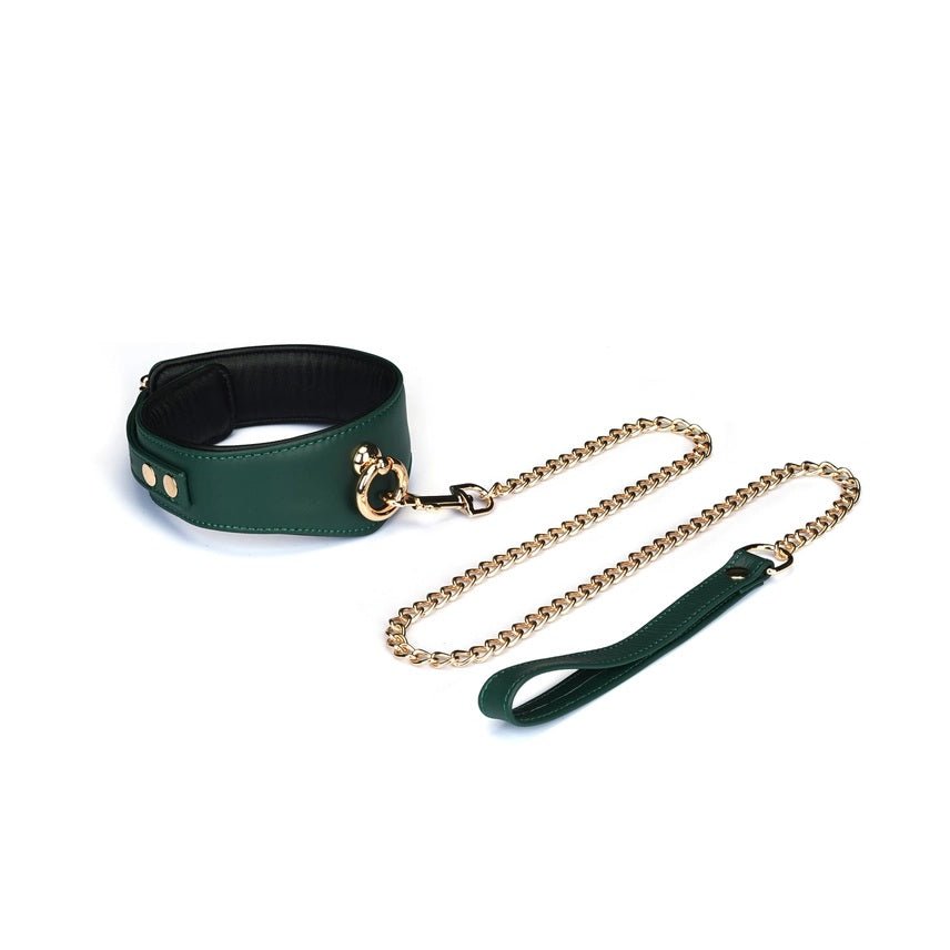 BDSM collar en/of hand/voet boeien set los verkrijgbaar green - SM - speeltjes