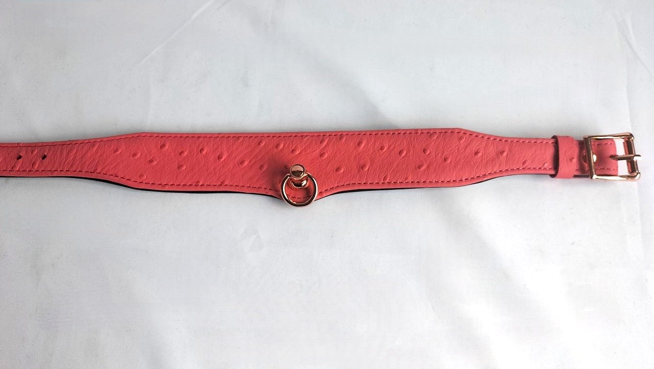 deze-mooie-set-gemaakt-van-roze-en-zwart-leer-voorzien-van-een-zachte-gevulde-binnenkant-uit-lamsleer-en-geaccentueerd-met-struisvogelprint-om-het-geheelnog-xclusiever-te-maken-is-een-pareltje-voor-het-goog-maar-ook-om-te-dragen-14