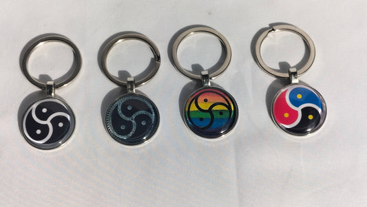 BDSM logo sleutelhanger (keuze uit 4 verschillende) - SM - speeltjes