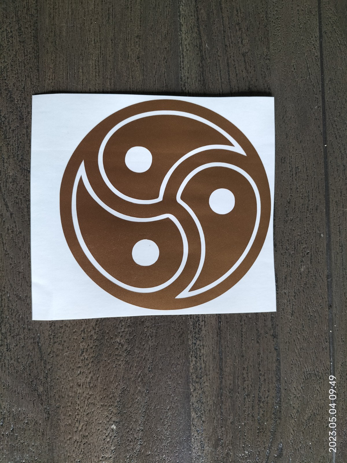 BDSM sticker model 2 - SM - speeltjes