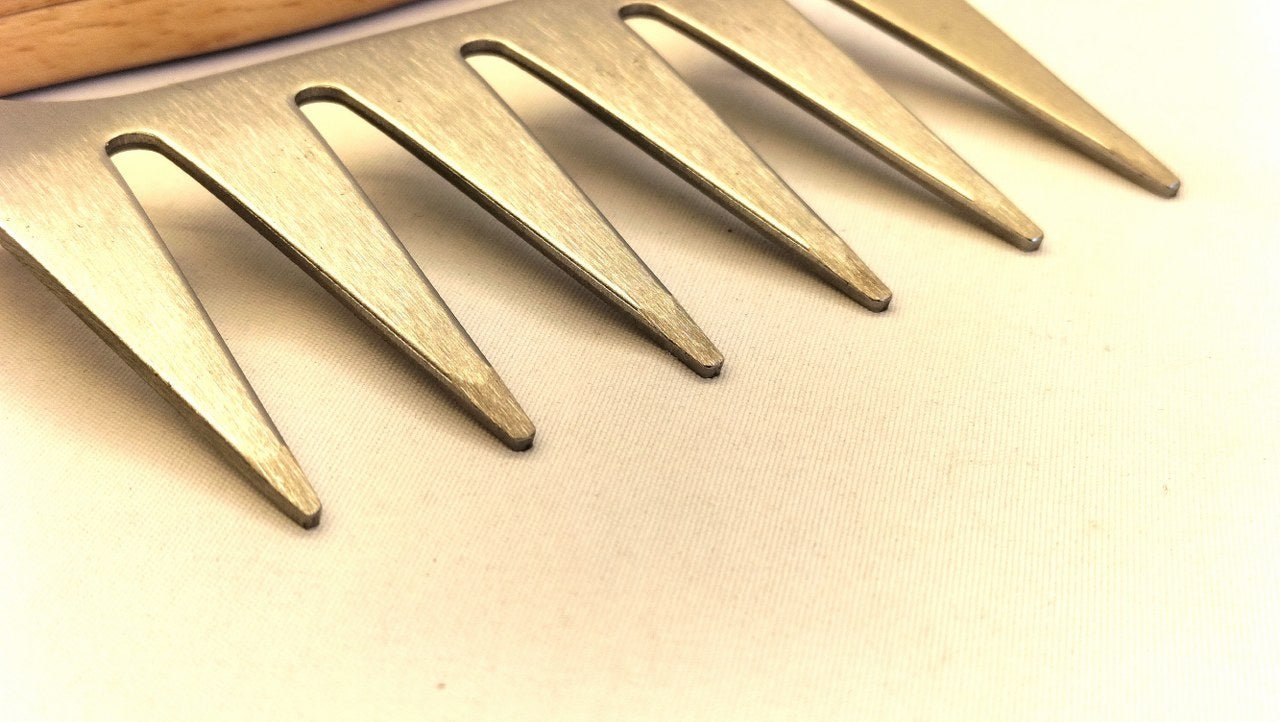 Bear Claw RVS 6 Punten - Houten Handvat voor Scratch Play - Scratch Tool - SM - speeltjes