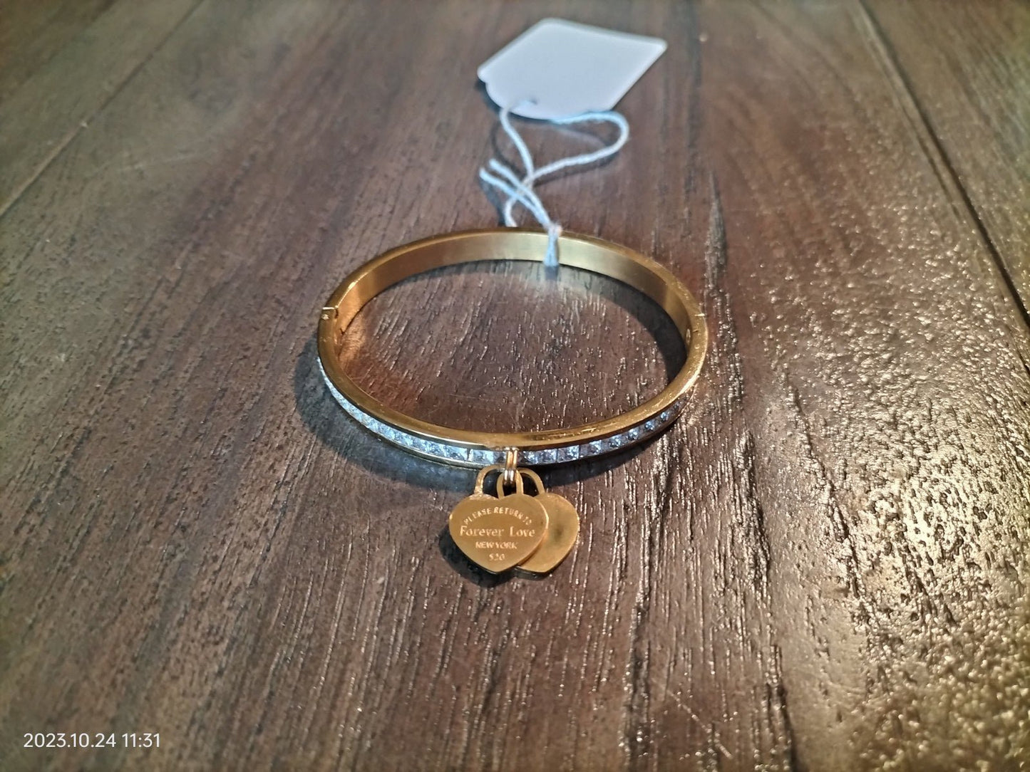 Bedel armband RVS in rosé, goud of zilver kleur - SM - speeltjes