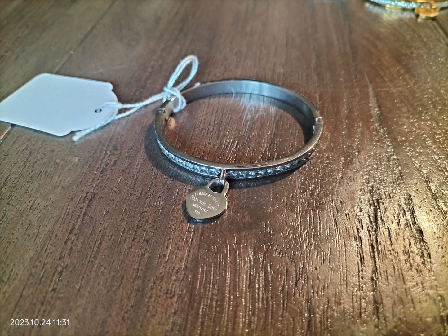 Bedel armband RVS in rosé, goud of zilver kleur - SM - speeltjes