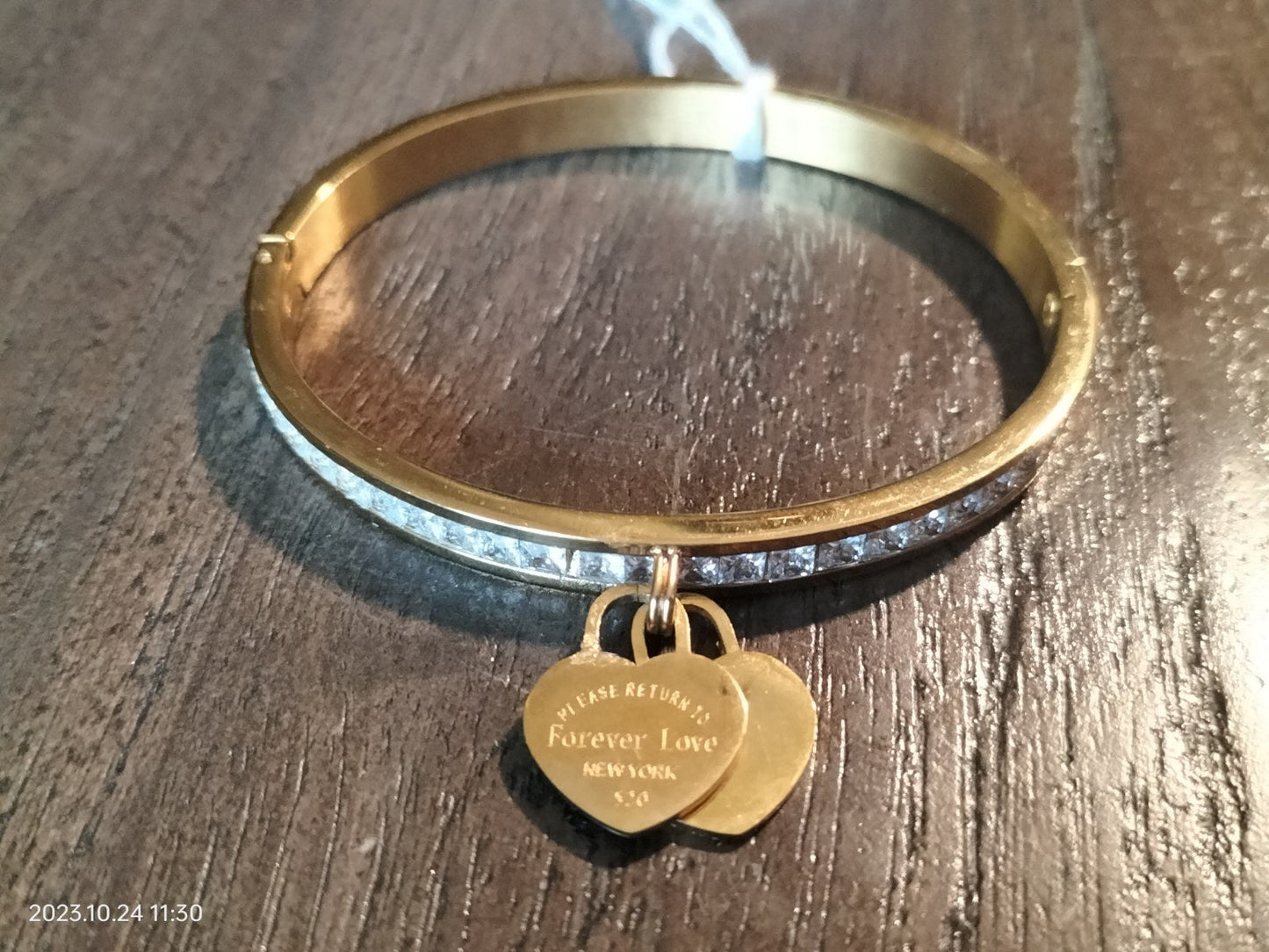 Bedel armband RVS in rosé, goud of zilver kleur - SM - speeltjes