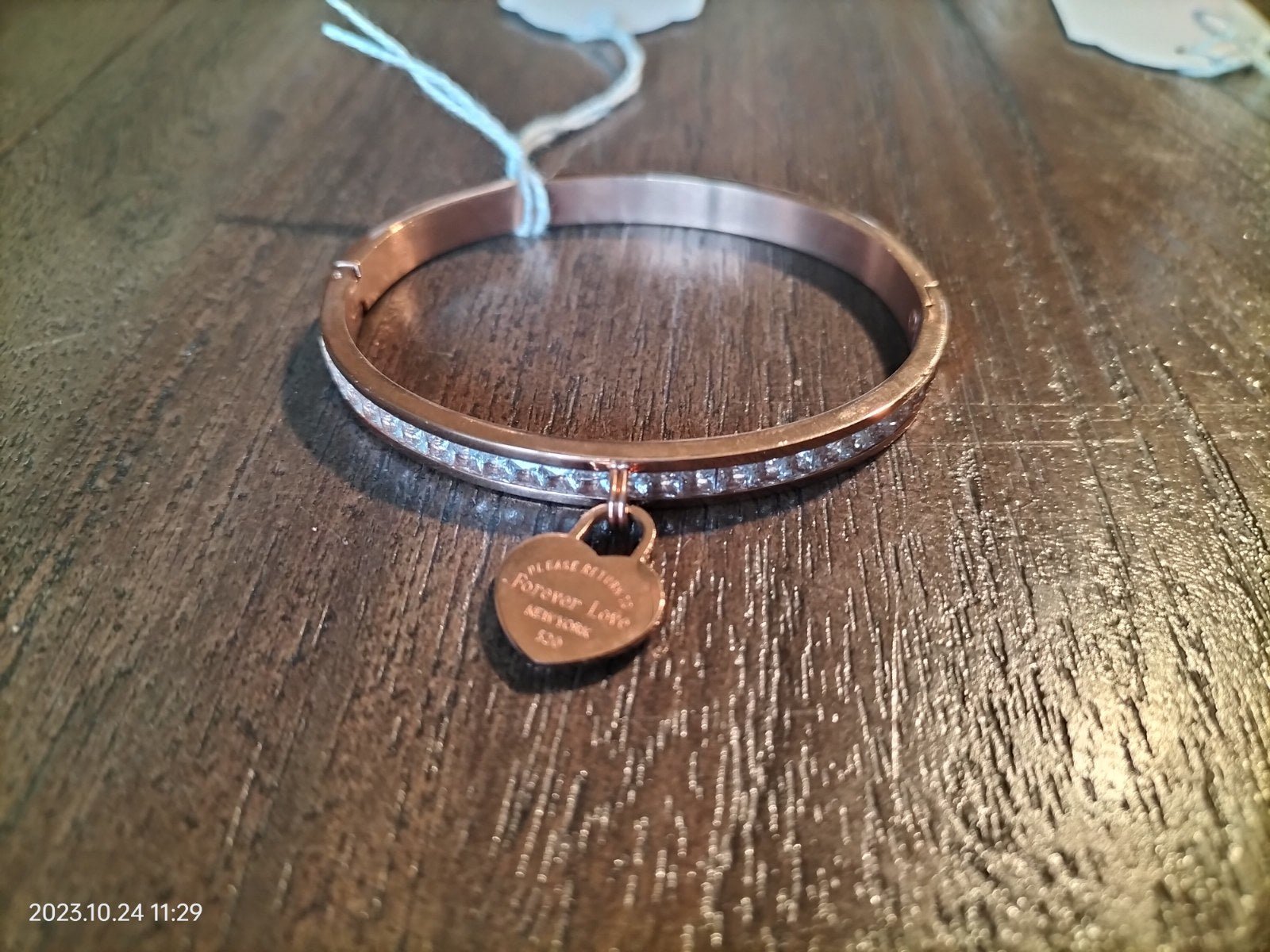 Bedel armband RVS in rosé, goud of zilver kleur - SM - speeltjes
