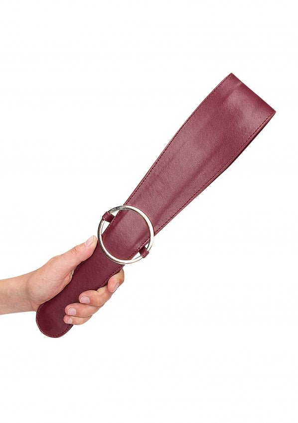 Belt paddle burgundy - SM - speeltjes