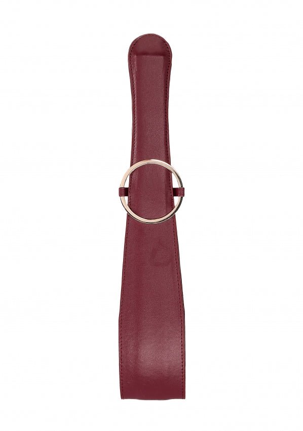 Belt paddle burgundy - SM - speeltjes