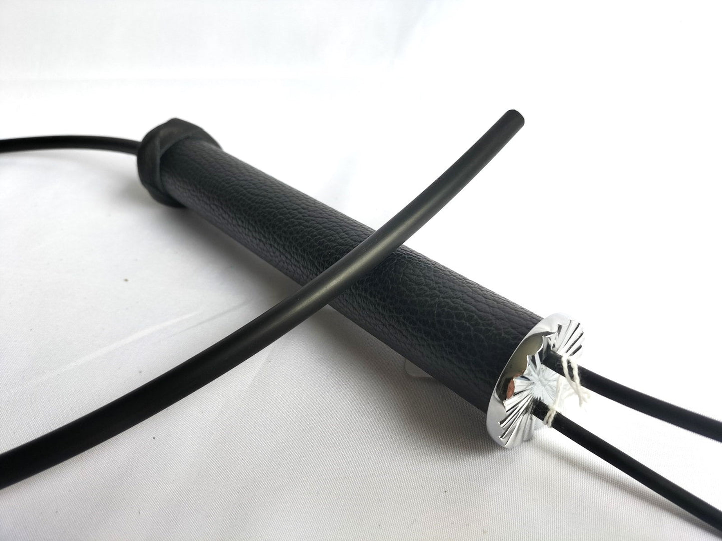 Black venom 8 mm single tail (3 lengtes) - SM - speeltjes