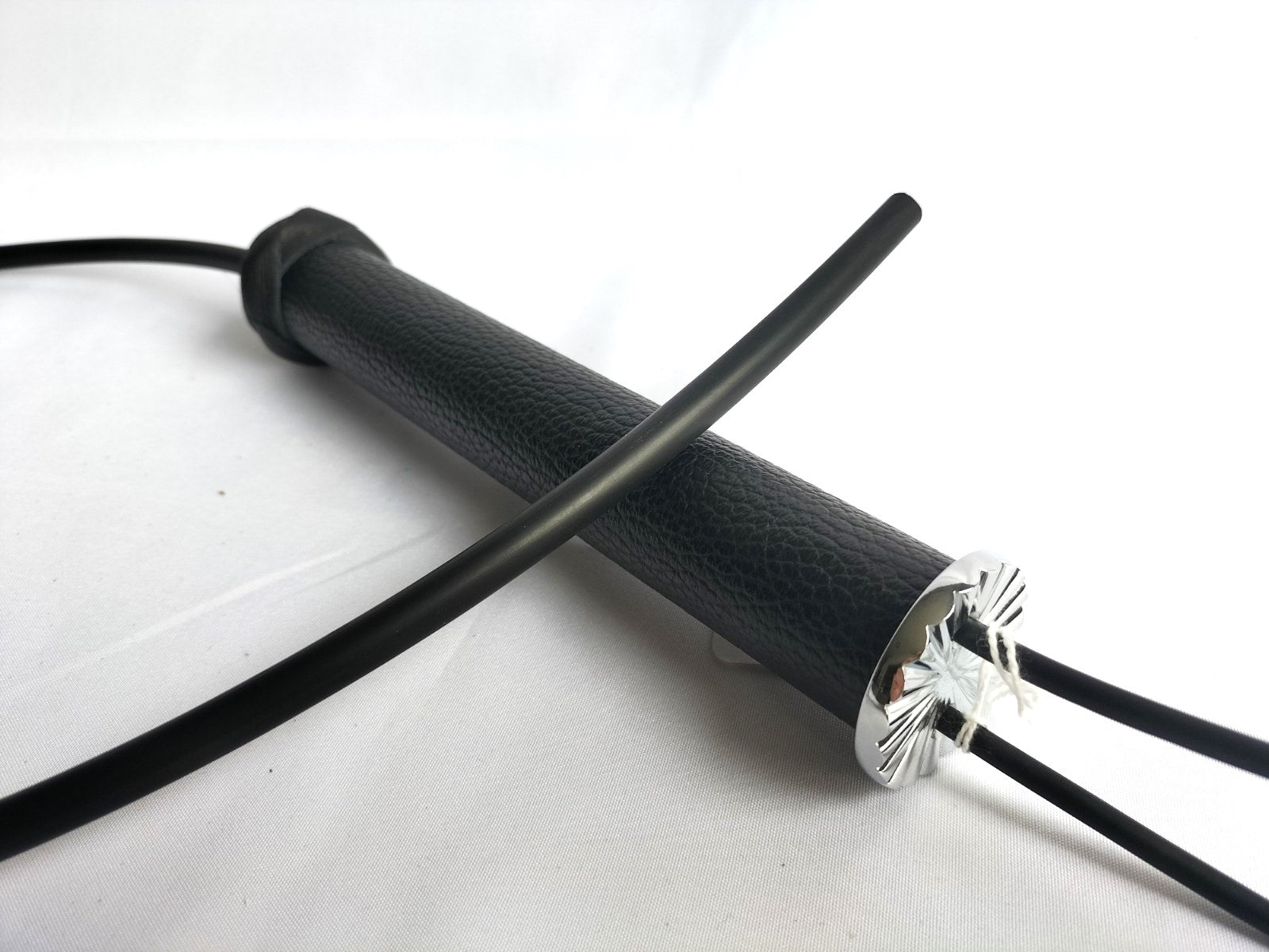 Black venom 8 mm single tail (3 lengtes) - SM - speeltjes