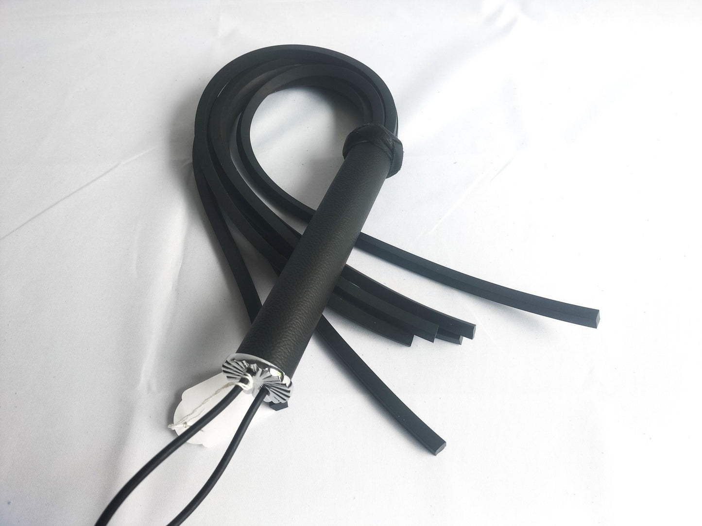 Black venom vierkant gesel 50 cm falls - SM - speeltjes