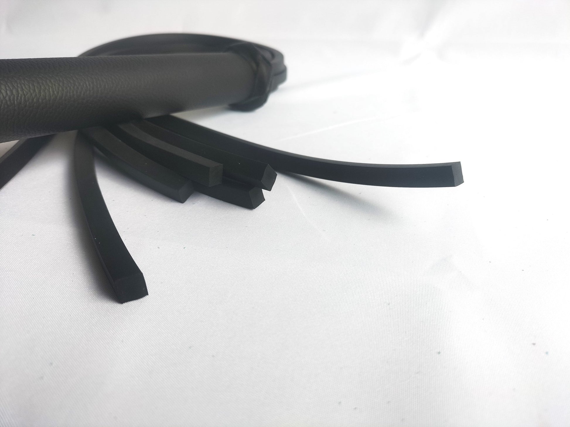 Black venom vierkant gesel 50 cm falls - SM - speeltjes