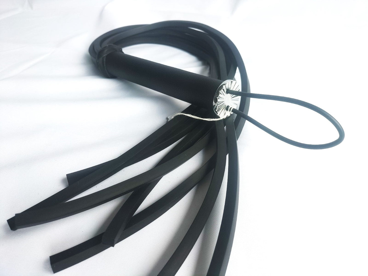 Black venom vierkant gesel 70 cm falls - SM - speeltjes