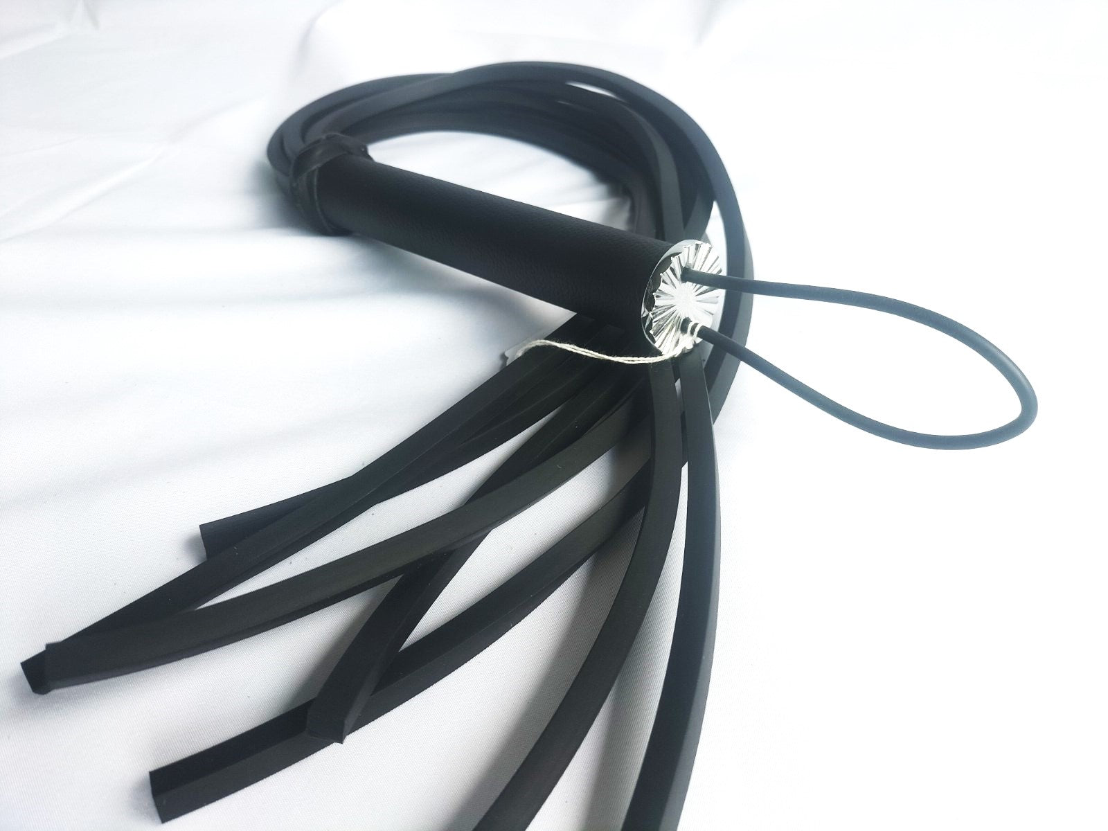 Black venom vierkant gesel 70 cm falls - SM - speeltjes