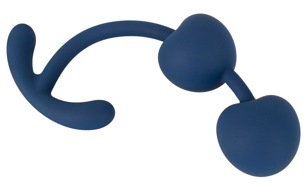 Blauwe Love Balls met Handgreep - Duo Vaginale Ballen voor Bekkenbodemtraining - Love Balls - SM - speeltjes