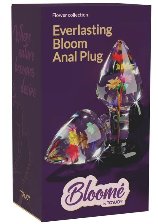 Bloomé Everlasting Bloom Buttplug Medium – Echte Bloemen 9 cm - Buttplug van epoxyhars - SM-speeltjes