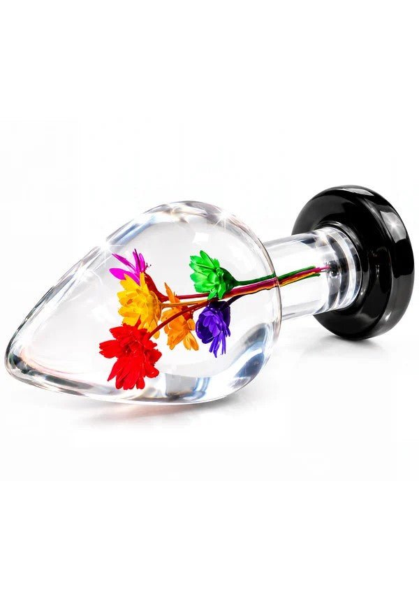 Bloomé Everlasting Bloom Buttplug Medium – Echte Bloemen 9 cm - Buttplug van epoxyhars - SM-speeltjes