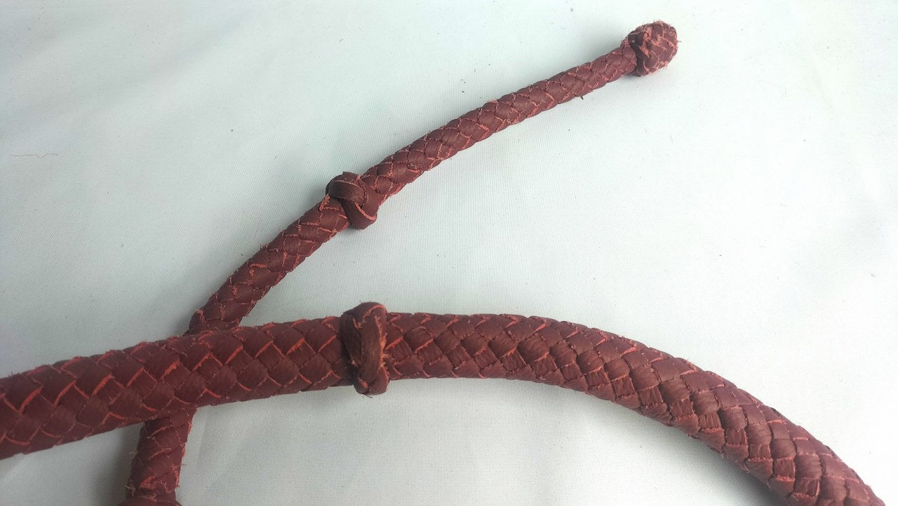 Burgundy single tail met knopen (120 cm) - SM - speeltjes