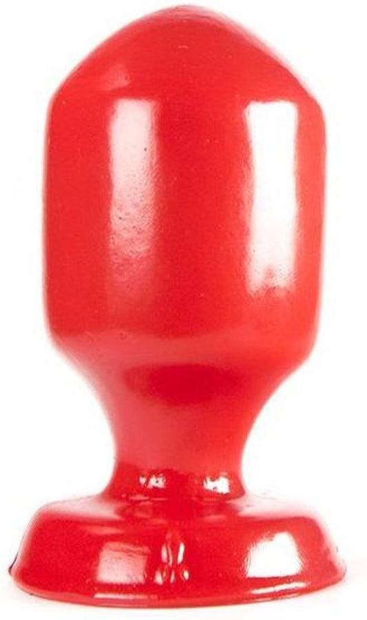 Buttplug ZiZi Slosh Rood – TPR Anaalplug 11 cm | Ø 5,5 cm - Buttplug - SM-speeltjes