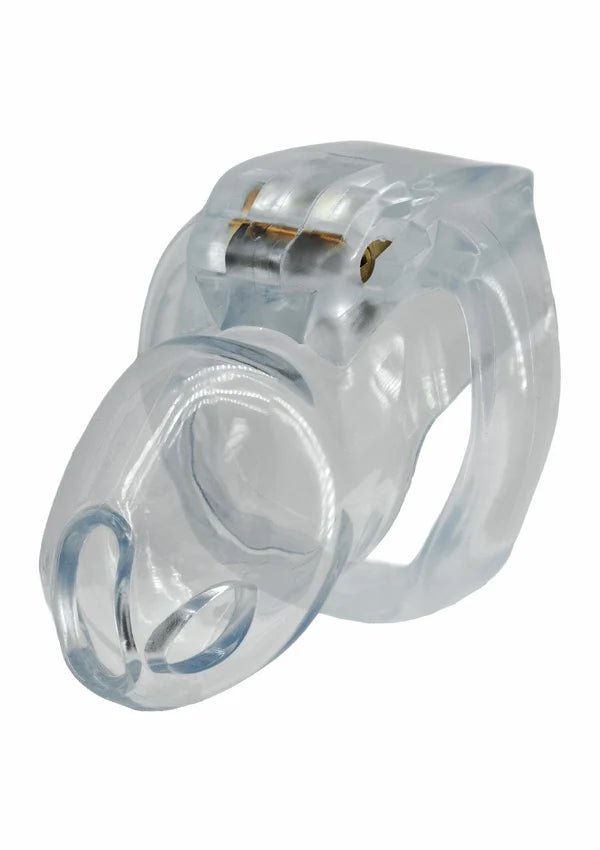 Clear Control Cock Cage Regular – Transparante Acryl Kuisheidskooi - Acryl kuisheidskooi - SM-speeltjes
