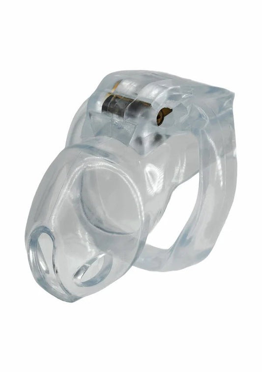 Clear Control Cock Cage Short – Transparante Acryl Kuisheidskooi - Acryl kuisheidskooi - SM-speeltjes