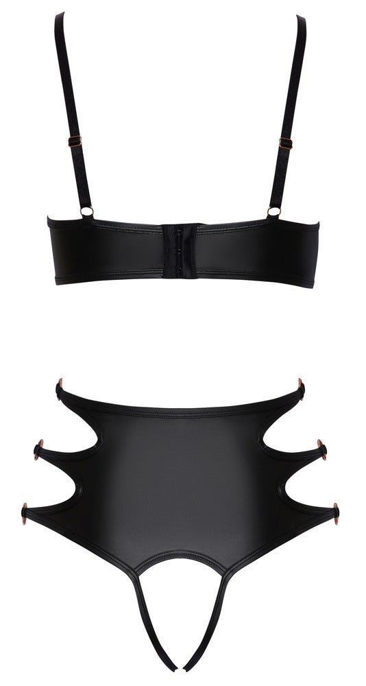 Cottelli bra set with rings - SM - speeltjes