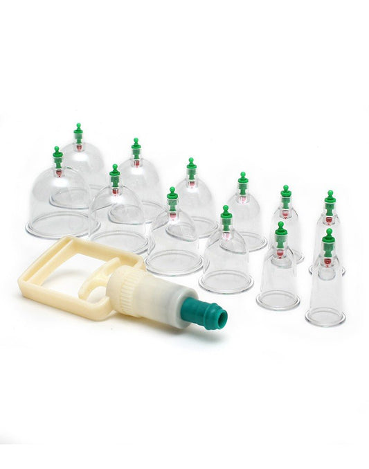 Cupping set met 12 cups - SM - speeltjes