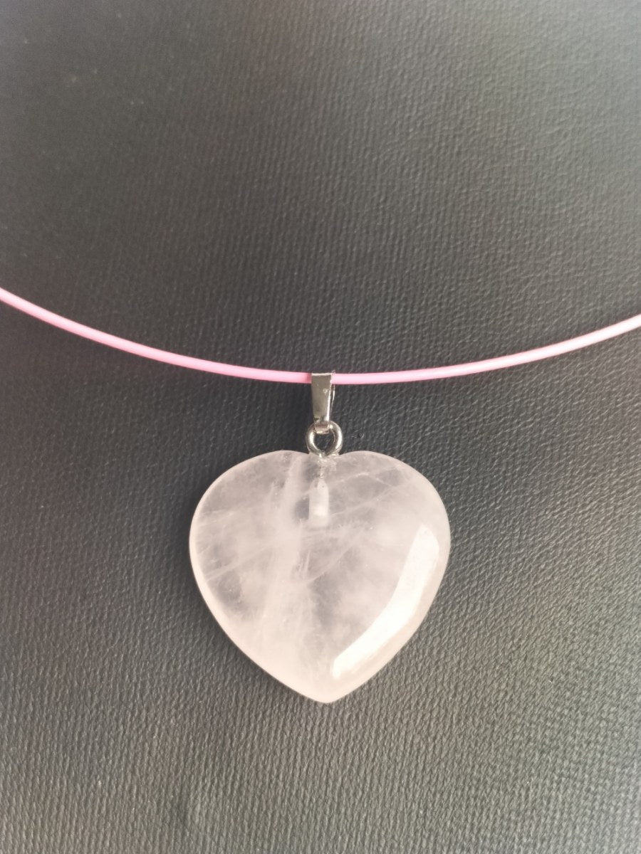 Daily collar Roze Quartz edelsteen - SM - speeltjes