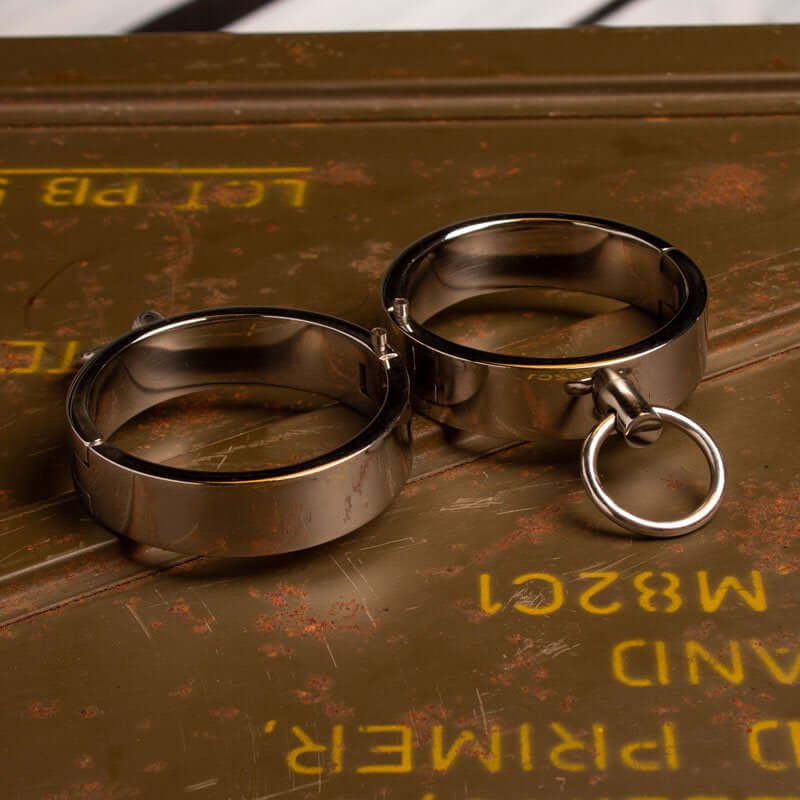 De luxe metalen hand boeien - SM - speeltjes