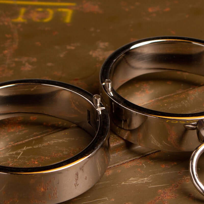 De luxe metalen hand boeien - SM - speeltjes