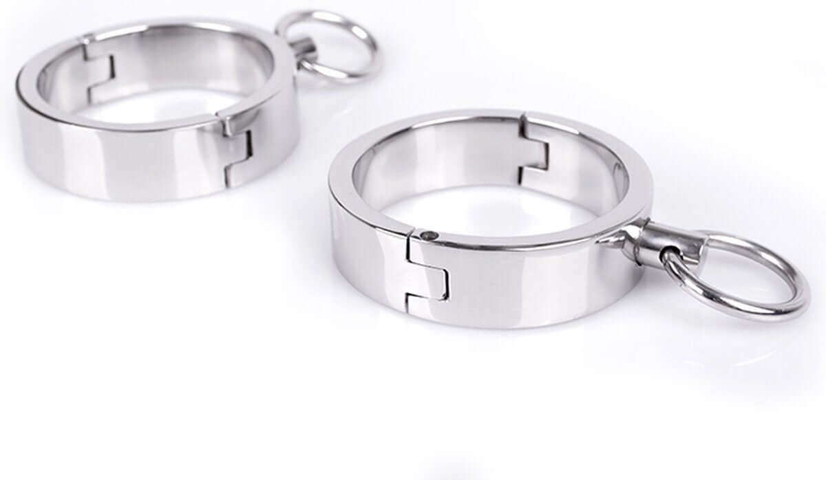 De luxe metalen hand boeien - SM - speeltjes