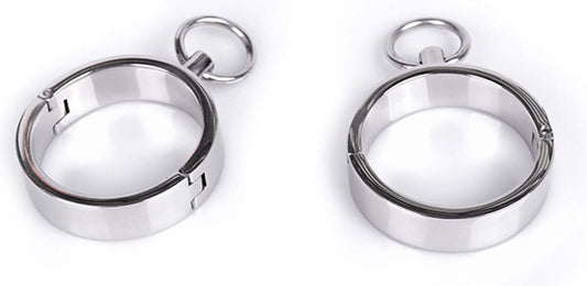 De luxe metalen hand boeien - SM - speeltjes