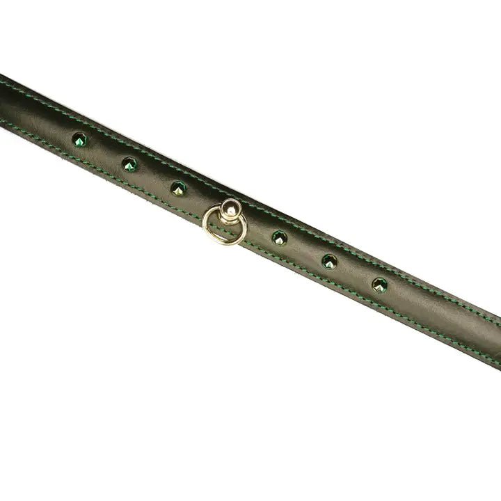 wordt-jij-de-drager-van-deze-smaragd-groen-leder-collar-met-vergulden-accenten-hij-is-toch-prachtig-niet-voorzien-van-zijn-lichter-groene-stiksel-zijn-6-glaskristallen-om-hem-nog-mooier-te-maken-en-aan-de-binnenzijde-gepolsterd-lamsleer-voor-het-draagcomfort-optimaal-te-maken-3