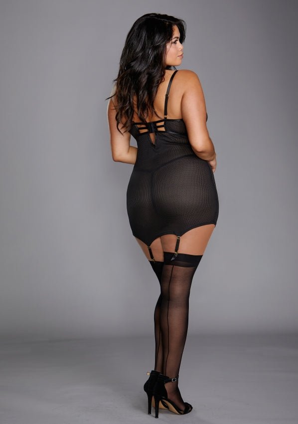 Doorzichtig fijn visnet kleedje - SM - speeltjes