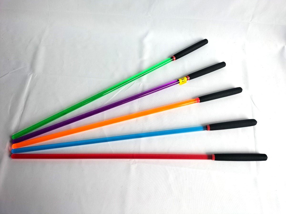 Doorzichtige cane 10 mm 50 cm (diverse kleuren) - SM - speeltjes