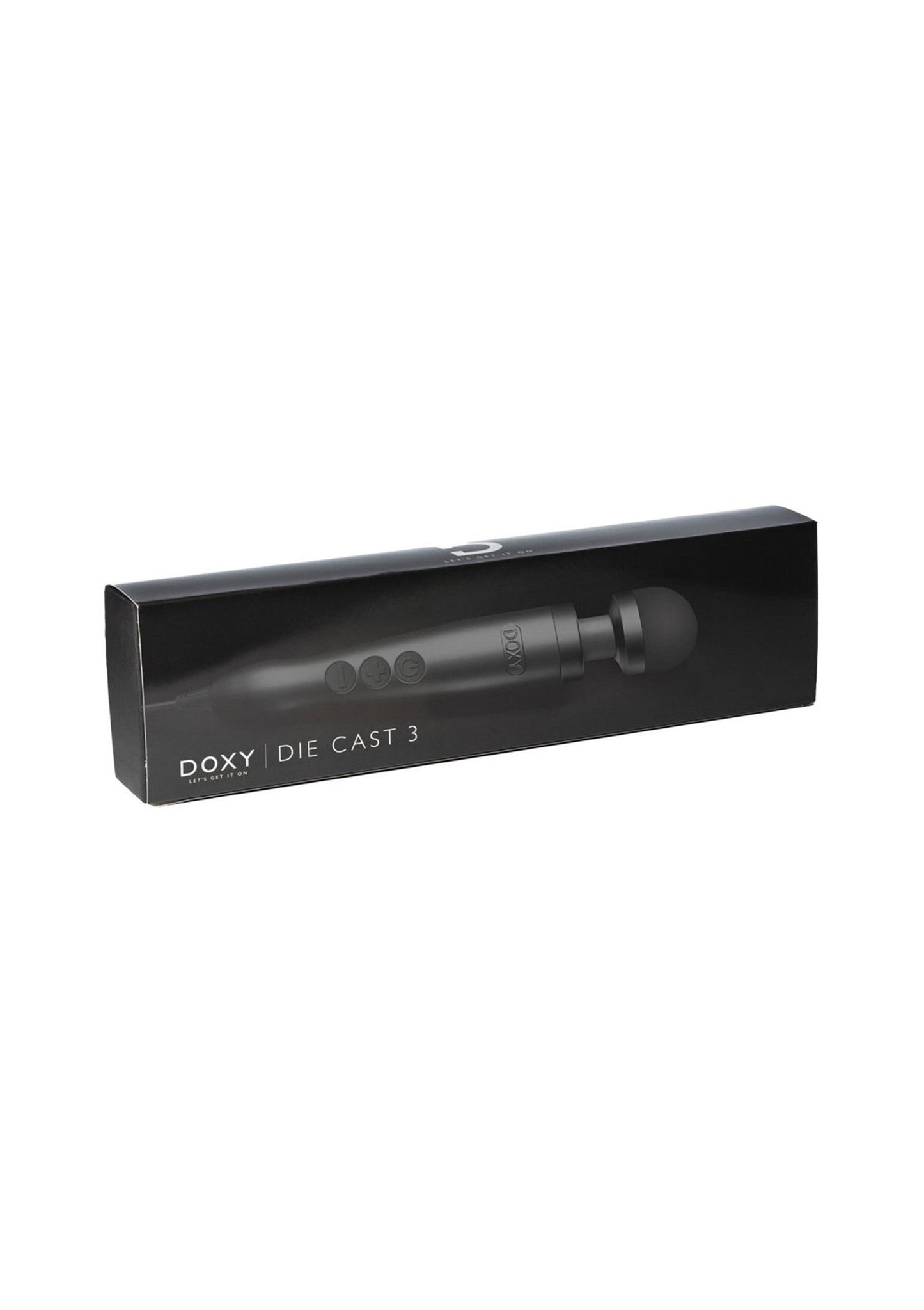 Doxy Die Cast 3 Compacte Wand Massager – Aluminium - Wand massager - SM - speeltjes