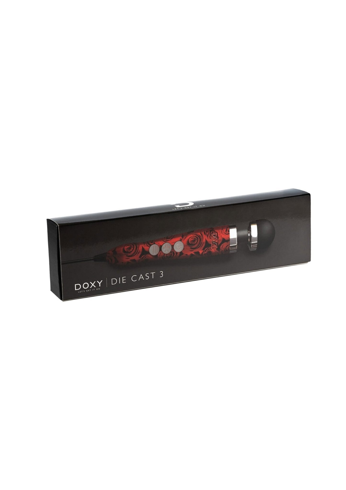 Doxy Die Cast 3 Compacte Wand Massager – Aluminium - Wand massager - SM - speeltjes