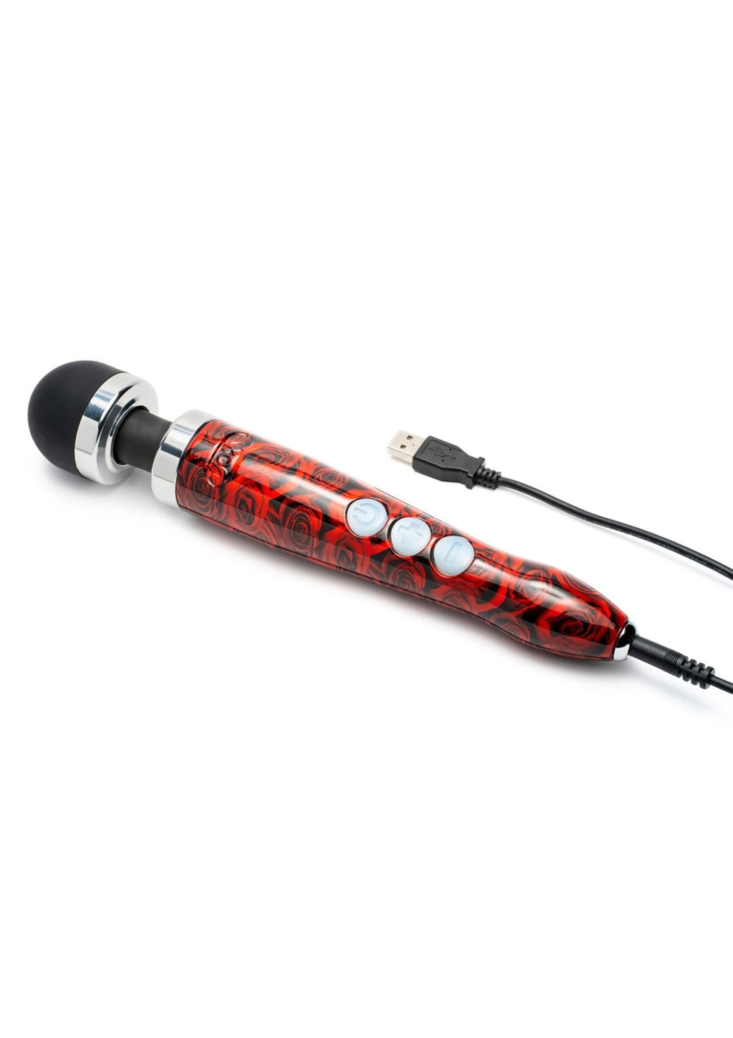 Doxy Die Cast 3R Oplaadbare Wand Massager – Roses - Wand massager - SM - speeltjes