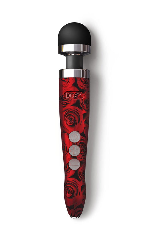 Doxy Die Cast 3R Oplaadbare Wand Massager – Roses - Wand massager - SM - speeltjes