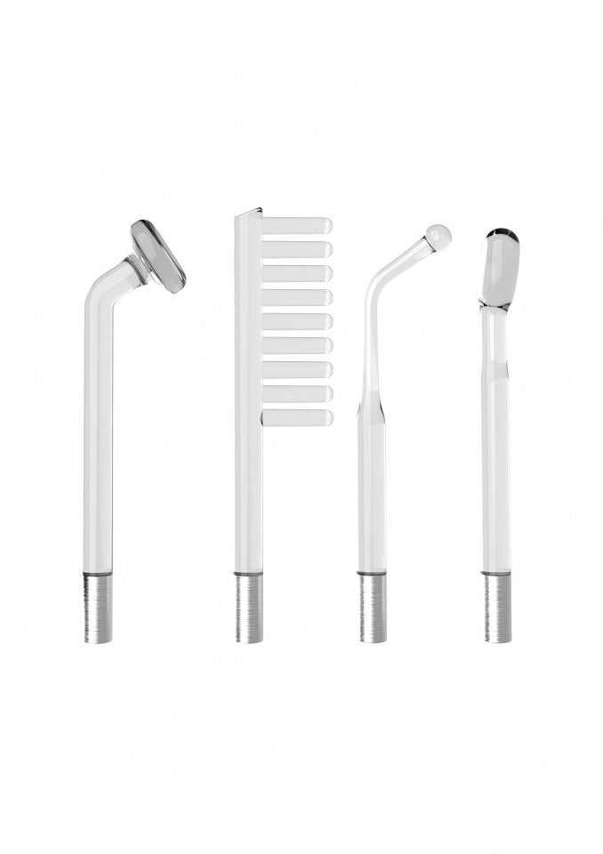 Draadloze violet wand met 4 glasbuisjes (3 intensiteitsstanden) - SM - speeltjes