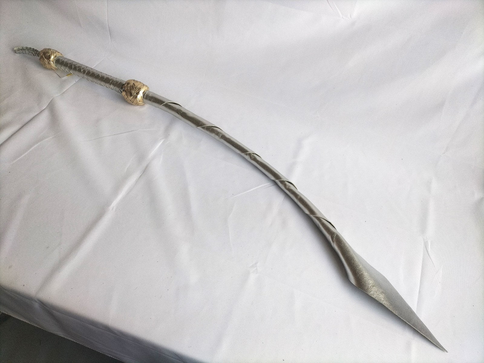 Dragon tail 3 foot (zilver/goud) - SM - speeltjes