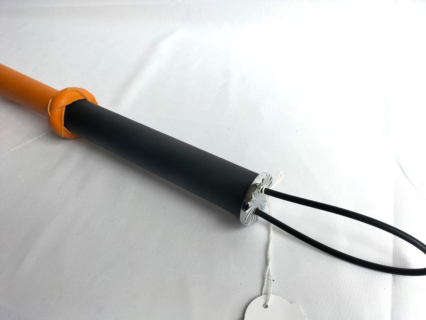 Dragon tail oranje leer 70 cm - SM - speeltjes