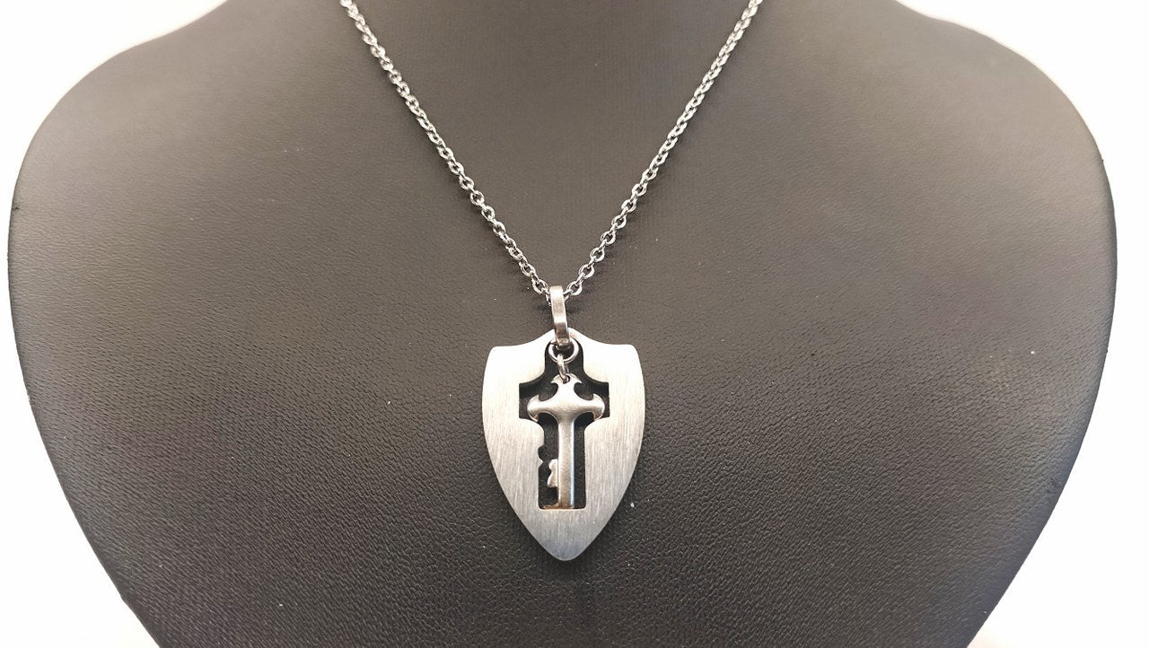 D/s Halskettingen Set voor Koppel - Hart en Sleutel - Halsketting - SM - speeltjes